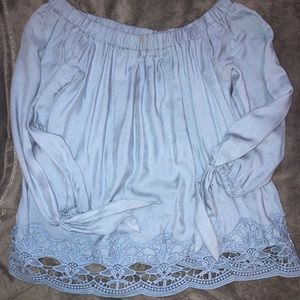 Flowy off the shoulder top